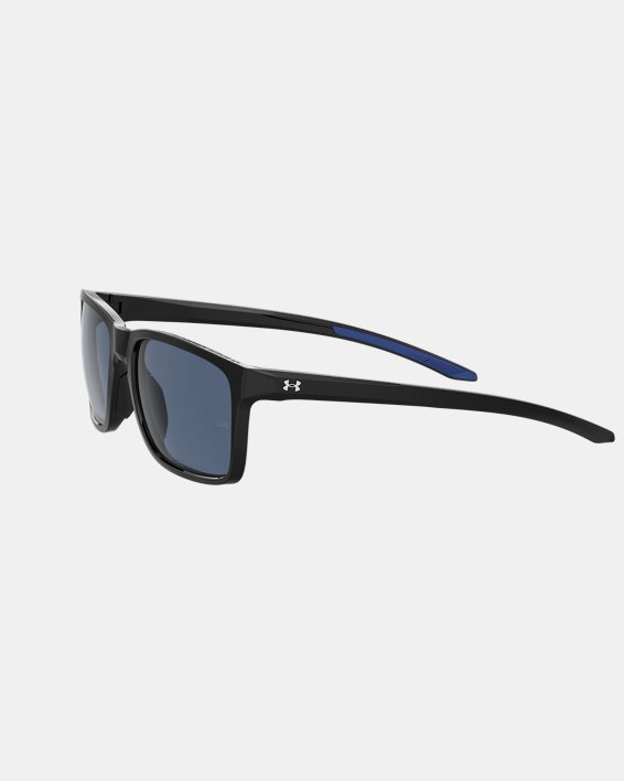 Unisex UA Hustle Sunglasses, Black, pdpMainDesktop image number 3